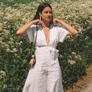 Nwt Equipment Linen Nauman Dress Xs 